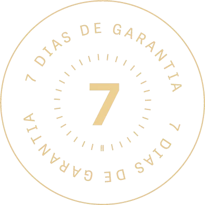 Selo de garantia de 7 dias